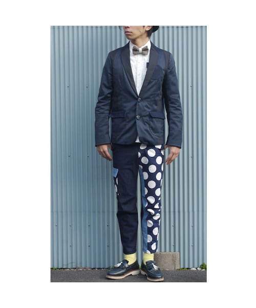 NIRAME.CO(ニラメッコ)の「滑り台ショールカラーじゃけっと(テーラードジャケット・メンズ・その他)」の6枚目の写真