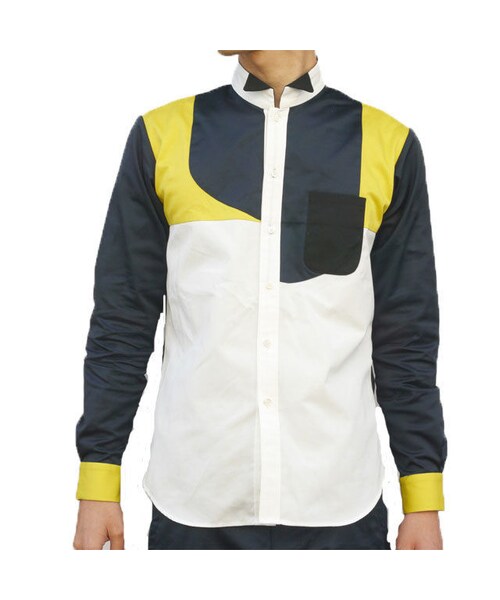 NIRAME.CO（ニラメッコ）の「ペンギンだってウイングカラーしゃつ（シャツ/ブラウス・メンズ・その他）」の3枚目の写真