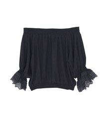 EVRIS | シャーリングショートTOPS(トップス)