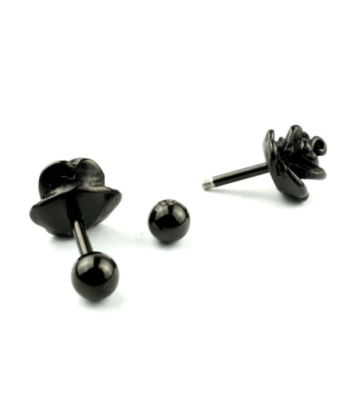 no brand（ノーブランド）の「両耳用（2個セット） ローズ 薔薇