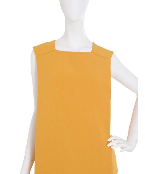 LAGUNAMOON（ラグナムーン）の「BOXラップワンピース（ワンピース/ドレス・レディース・ホワイト/ブラック/マスタード）」の8枚目の写真