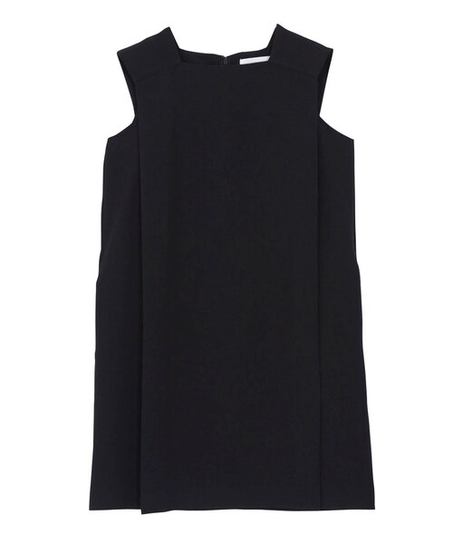 LAGUNAMOON（ラグナムーン）の「BOXラップワンピース（ワンピース/ドレス・レディース・ホワイト/ブラック/マスタード）」の2枚目の写真