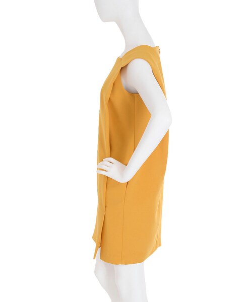 LAGUNAMOON（ラグナムーン）の「BOXラップワンピース（ワンピース/ドレス・レディース・ホワイト/ブラック/マスタード）」の5枚目の写真