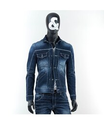 CALL&RESPONSE | WHITEステッチＧジャケット／ＣＡＬＬ＆ＲＥＳＰＯＮＳＥ　161-1103-02(デニムジャケット)