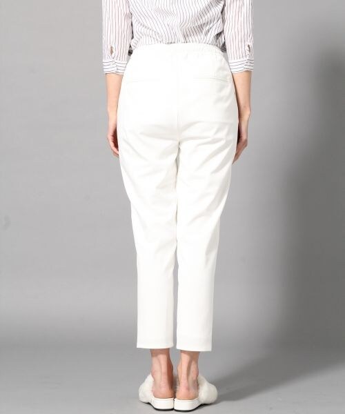 BLISS POINT（ブリスポイント）の「E/PUイージートラウザー（パンツ・レディース・ホワイト/ブラック/ピンク/ベージュ/カーキ・M/L）」の8枚目の写真