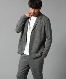 BLISS POINT | ニットソーテーラードジャケット(ジャケット/アウター)