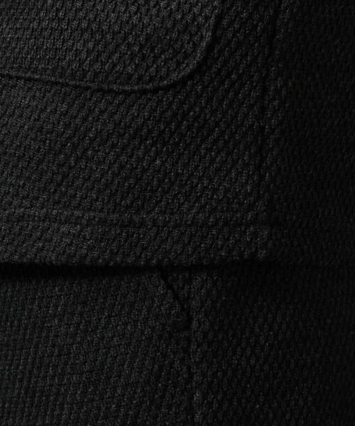 BLISS POINT(ブリスポイント)の「ニットソーテーラードジャケット(ジャケット/アウター・メンズ・ブラック/杢グレー・M/L)」の11枚目の写真