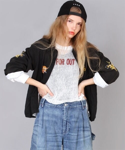 RNA（アールエヌエー）の「スーベニアジャケット（ジャケット/アウター・レディース・ブラック/カーキ・M）」の11枚目の写真