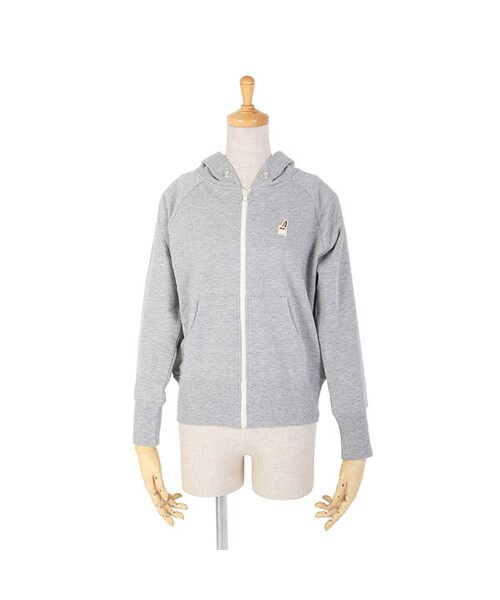 F i.n.t(フィント)の「フランスパン刺繍裏毛パーカー/F i.n.t(パーカー・レディース・その他)」の4枚目の写真