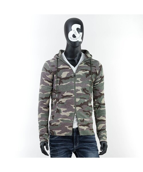 CALL&RESPONSE（コールアンドレスポンス）の「カモ裏毛長袖パーカー　 　/  161-1325-01（パーカー・メンズ・その他）」の3枚目の写真