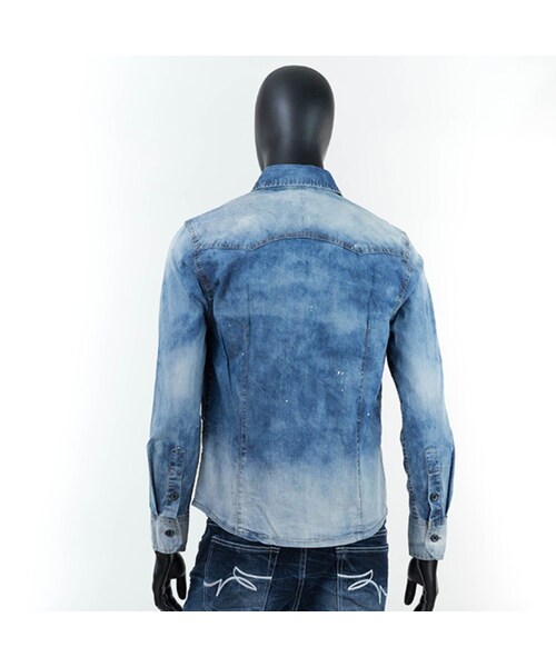 CALL&RESPONSE(コールアンドレスポンス)の「ラスト1点 デニムシャツ / 161-1211-05(シャツ/ブラウス・メンズ・その他)」の2枚目の写真