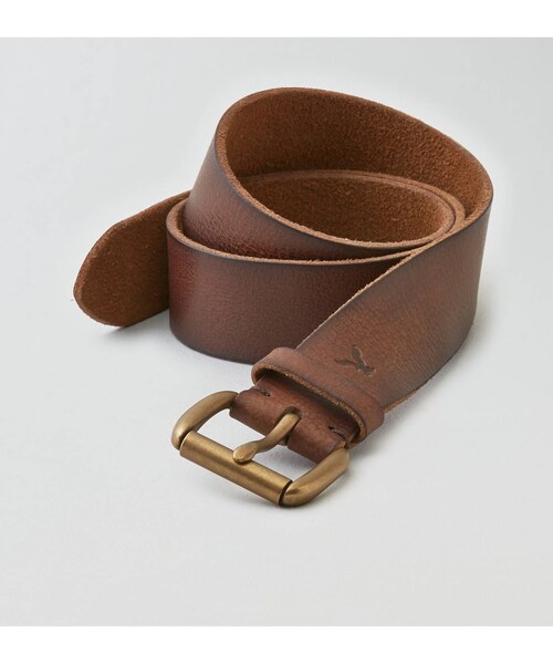 American Eagle(アメリカンイーグル)の「AEOレザーベルト(ベルト・メンズ・ブラウン・26/28/30/32/34/36/40)」の1枚目の写真