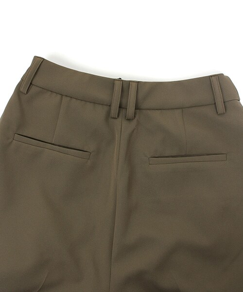RANDA(ランダ)の「ストレッチワイドストレートパンツ(パンツ・レディース・カーキ/ブラック・0/1/2)」の7枚目の写真