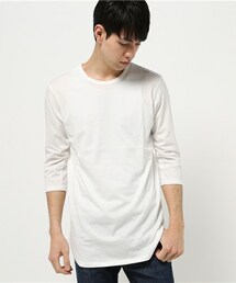 UNION STATION | メンズノンノ【MEN'S NON-NO】5月号　P116　坂口 健太郎さん着用商品UネックロングTシャツ(Tシャツ/カットソー)