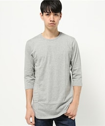 UNION STATION | UネックロングTシャツ(Tシャツ/カットソー)