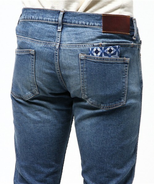 JAPAN BLUE JEANS(ジャパンブルージーンズ)の「ジャパンブルージーンズ ストレッチ素材/JAPAN MADE(日本製)(デニムパンツ・メンズ・インディゴブルー/ライトインディゴブルー・SMALL/MEDIUM/LARGE/SS)」の7枚目の写真