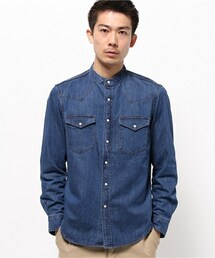 ESSENTIAL GARMENT MEN'S BIGI | デニムシャツ/バンドカラー(シャツ/ブラウス)