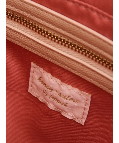 Honey Salon（ハニーサロン）の「フラワーポケット（バッグ・レディース・アイボリー/ベージュ/ブラック・Free）」の11枚目の写真