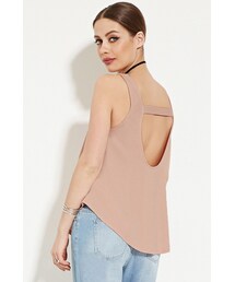 FOREVER 21 | FOREVER 21 Strappy Scoop-Neck Tank(タンクトップ)