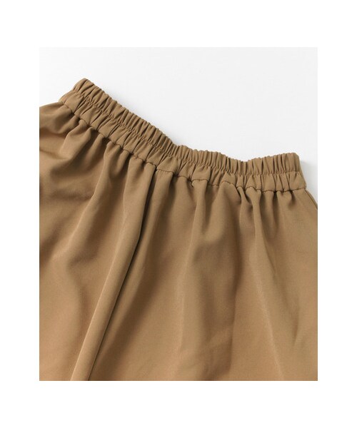 KBF（ケイビーエフ）の「KBF+ ボリュームガウチョパンツ（パンツ・レディース・BEIGE/OFF/BLACK・one）」の18枚目の写真