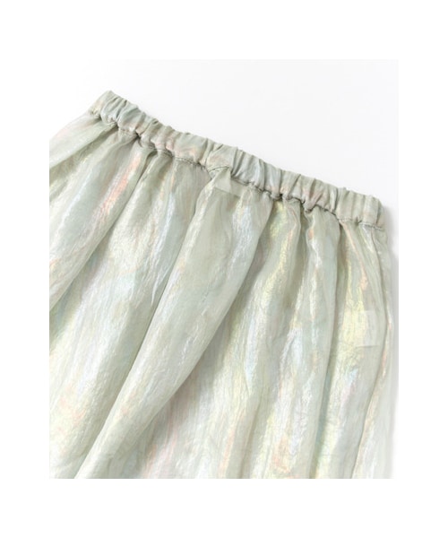 KBF(ケイビーエフ)の「オーロラマキシスカート(スカート・レディース・CHARCOAL/MINT/L.GRAY・one)」の17枚目の写真