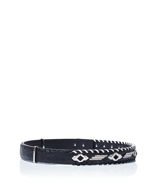 TOGA PULLA（トーガ　プルラ）の「TOGA PULLA レザーステッチベルト（ベルト・レディース・ホワイト/ブラック・FREE）」の10枚目の写真