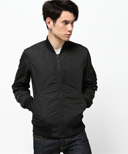 Alpha Industries（アルファインダストリーズ）の「ALPHA INDUSTRIES MA-1（ブルゾン・メンズ・ブラック/オリーブ・M/L）」の11枚目の写真