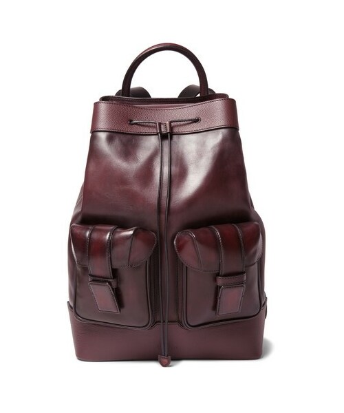 Berluti（ベルルッティ）の「Horizon Panelled Leather Backpack 