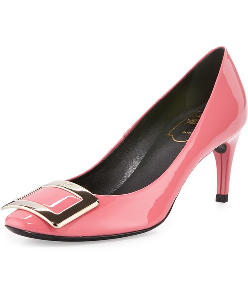 Roger Vivier(ロジェヴィヴィエ)の「Roger Vivier Belle de Nuit Patent Pump, Pink(パンプス・レディース・Pink・5B/5 1/2 B/6 1/2 B/7B/7 1/2 B/9 1/2 B/8B)」の1枚目の写真