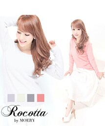 Rocotta by MOERY | Rocotta(ロコッタ) カシミアタッチニットトップス(ニット/セーター)