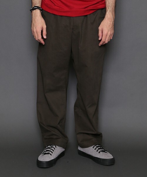 VIRGOwearworks（ヴァルゴウェアワークス）の「FAT BOY PANTS ルーズシルエットパンツ（パンツ・メンズ・KHAKI/BLACK・2/3/4）」の2枚目の写真