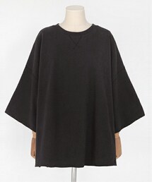 DHOLIC | ネックステッチボクシーフィットハーフスリーブTシャツ(Tシャツ/カットソー)