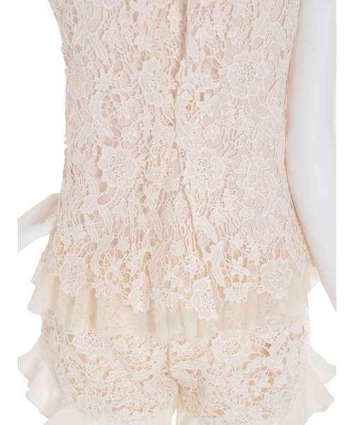 dazzlin(ダズリン)の「【se】3Dレースタックブラウス(トップス・レディース・オフホワイト/グレー/オレンジ・S/M)」の12枚目の写真