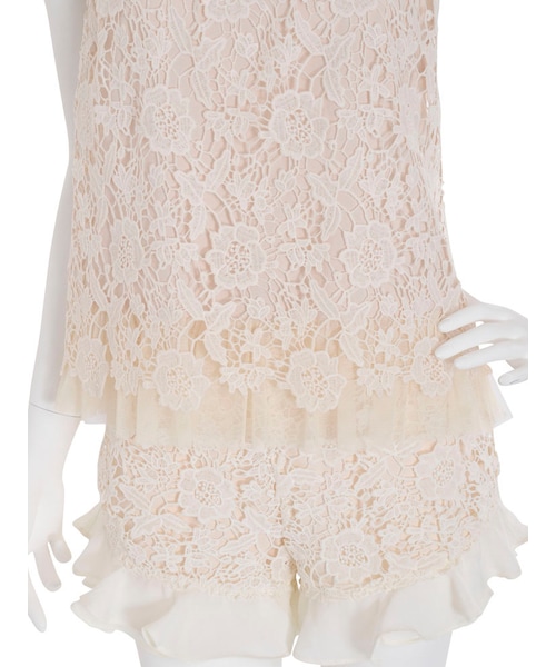 dazzlin(ダズリン)の「【se】3Dレースタックブラウス(トップス・レディース・オフホワイト/グレー/オレンジ・S/M)」の14枚目の写真