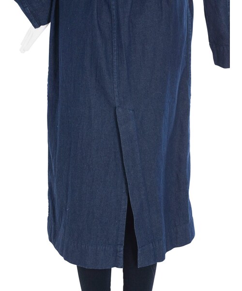 EMODA(エモダ)の「DENIMトレンチコート(ジャケット/アウター・レディース・アイスブルー/インディゴ・F)」の9枚目の写真