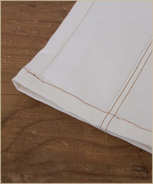 paravion（パラビオン）の「切替デニムパンツ３（パンツ・レディース・オフ/ブルー/デニム・ワンサイズ）」の8枚目の写真