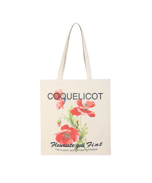 F i.n.t(フィント)の「ボタニカルシードプリントトート/F i.n.t(トートバッグ・レディース・その他)」の3枚目の写真