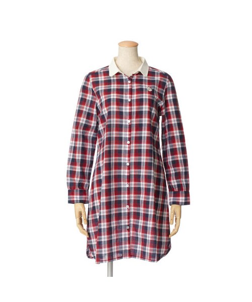 F i.n.t（フィント）の「コーヒーポット刺繍シャツワンピース/F i.n.t（ワンピース・レディース・その他）」の2枚目の写真