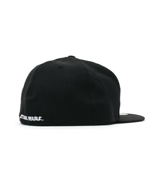 スターウォーズ　コラボ New Era 59FIFTY キャップ 黒 値下げ】NEW ERA 59FIFTY スターウォーズ コラボキャップ - メルカリ