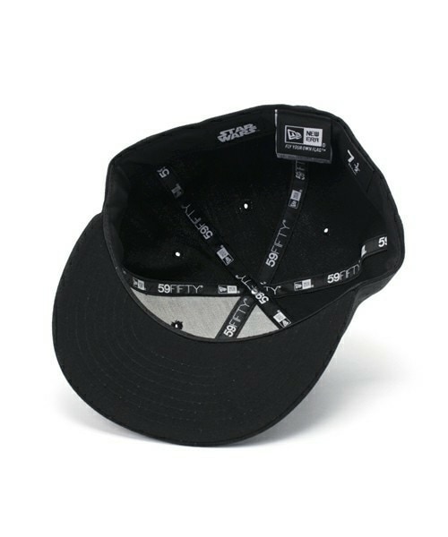 スターウォーズ　コラボ New Era 59FIFTY キャップ 黒 値下げ】NEW ERA 59FIFTY スターウォーズ コラボキャップ - メルカリ