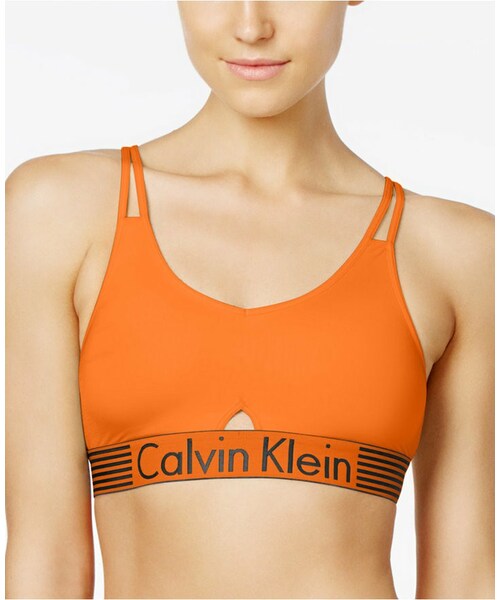 Calvin Klein Bralette Iron Strength Logo Bralette QF1537 S, M, L