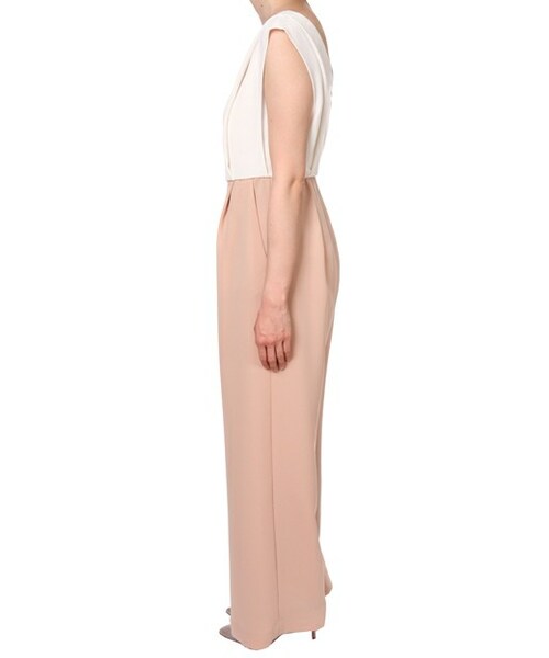 配色サロペット／グレースコンチネンタル（GRACE CONTINENTAL） 配色