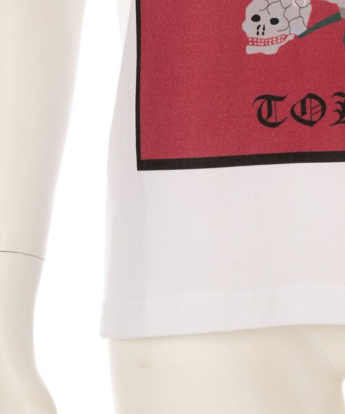 NAKID by G.V.G.V.(ネイキッドバイジーブイジーブイ)の「NEVER TRUST-TEE(トップス・WHITE/BLACK/PINK/NAVY・S/L)」の9枚目の写真