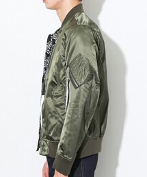 MA-1 カーキ ジャーナルスタンダード JOURNAL STANDARD ダブルジップMA－1