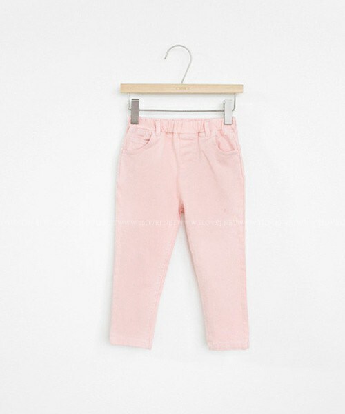 I LOVE J（アイラブジェイ）の「ラブリズイージーフィットパンツ（その他パンツ・キッズ・グレー/ネイビー/ライトイエロー/ピンク・100cm~150cm）」の5枚目の写真