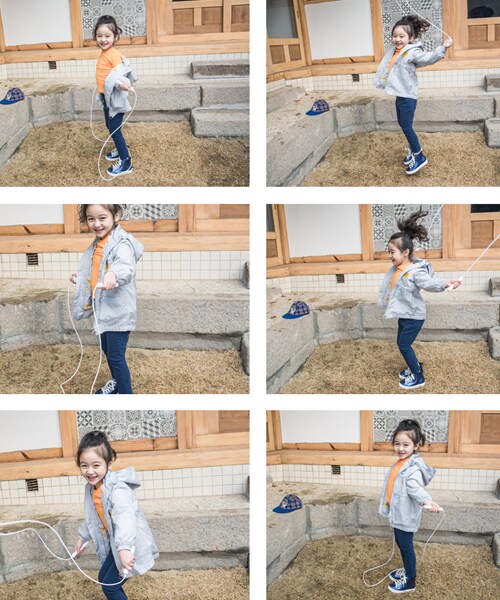 I LOVE J（アイラブジェイ）の「ラブリズイージーフィットパンツ（その他パンツ・キッズ・グレー/ネイビー/ライトイエロー/ピンク・100cm~150cm）」の8枚目の写真