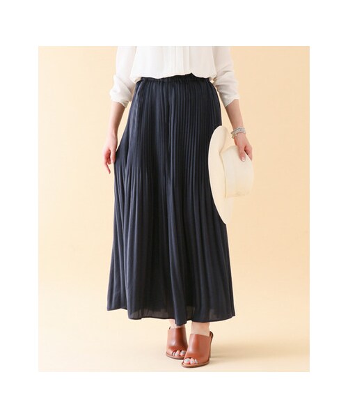 URBAN RESEARCH ROSSO WOMEN(アーバンリサーチ ロッソ)の「【予約】ギャザーワイドパンツ(パンツ・レディース・D/NAVY/CHARCOAL/CAMEL/OFF WHITE・FREE)」の9枚目の写真