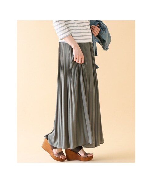 URBAN RESEARCH ROSSO WOMEN(アーバンリサーチ ロッソ)の「【予約】ギャザーワイドパンツ(パンツ・レディース・D/NAVY/CHARCOAL/CAMEL/OFF WHITE・FREE)」の11枚目の写真