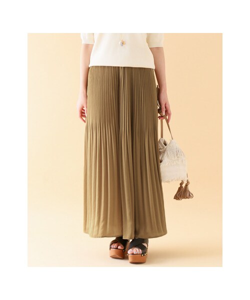 URBAN RESEARCH ROSSO WOMEN(アーバンリサーチ ロッソ)の「【予約】ギャザーワイドパンツ(パンツ・レディース・D/NAVY/CHARCOAL/CAMEL/OFF WHITE・FREE)」の7枚目の写真