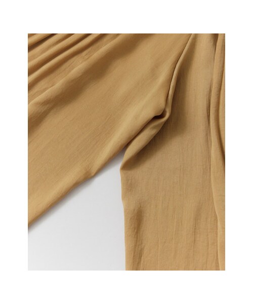 URBAN RESEARCH ROSSO WOMEN(アーバンリサーチ ロッソ)の「【予約】ギャザーワイドパンツ(パンツ・レディース・D/NAVY/CHARCOAL/CAMEL/OFF WHITE・FREE)」の16枚目の写真